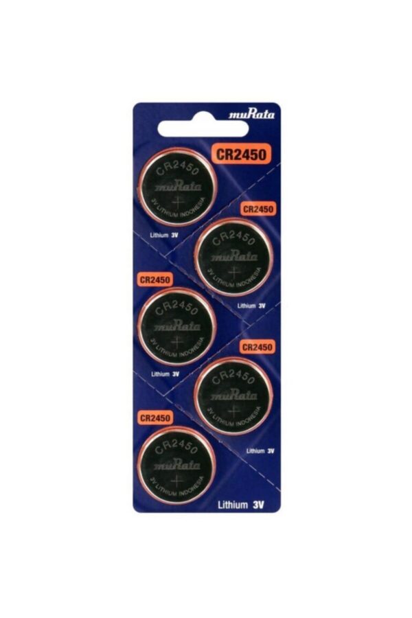 Cr 2450 Pil (5ad) 3v Lithium Pil (son Kullanım 2028)