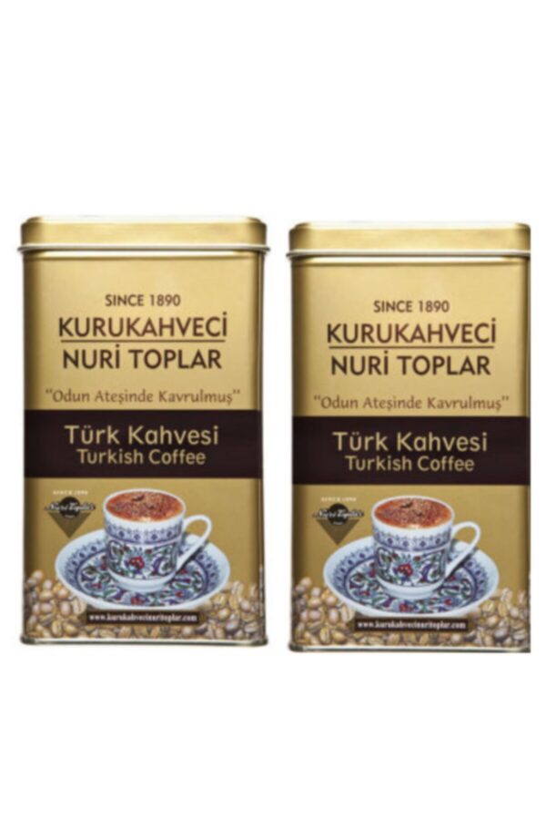 0_org_zoom-25.jpg Odun Ateşinde Kavrulmuş Türk Kahvesi 2x300 gr (600 gr) Teneke Kutu - Nuri Toplar