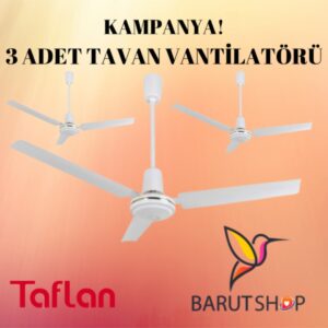0_org_zoom-6.jpg Kaşkar-taflan K56005 3 Kanat Metal Tavan Vantilatörü 3'lü Paket