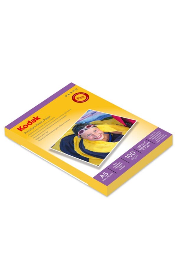 15x21 cm (A5) Parlak Fotoğraf Kağıdı 230 gr — 100 Yaprak