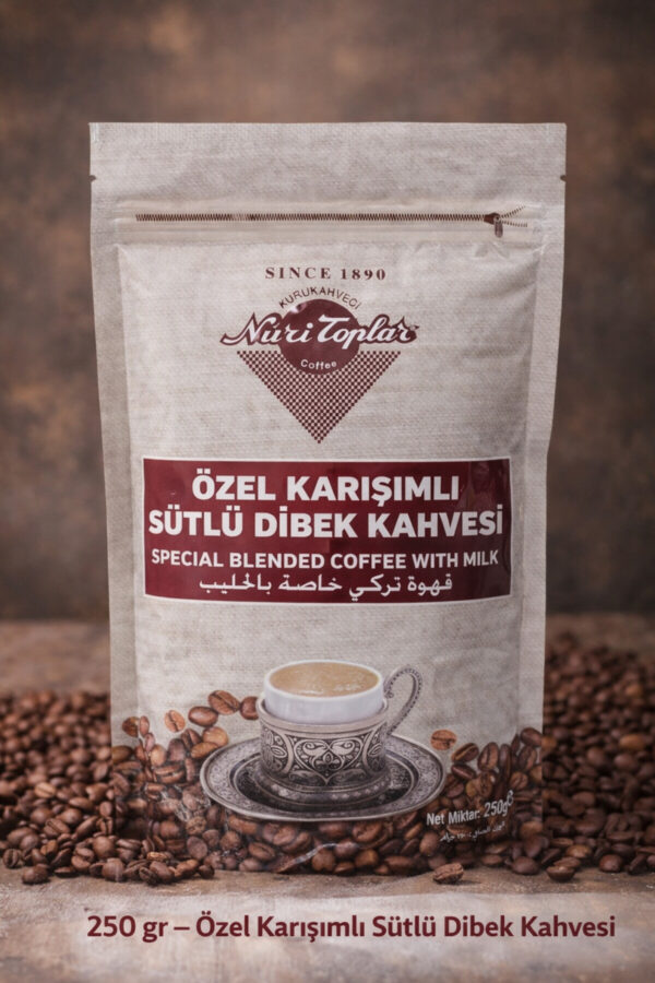 1_org_zoom-1028.jpg Odun Ateşinde Kavrulmuş Sütlü Dibek Türk Kahvesi 250 gr - Nuri Toplar