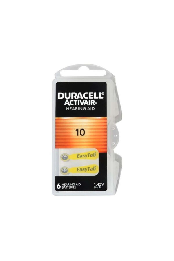 10 Numara İşitme Cihazı Pili 10 X 6 Lı Paket 60 Adet Pil Pr70 Kulaklık Pili