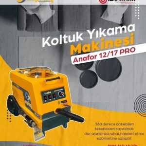 Anafor 12/17 Pro Halı Ve Koltuk Yıkama Makinası