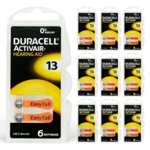 Activair 13 Numara Işitme Cihazı Pili 6x10 (60 Adet)