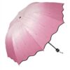 Pembe Yağmur Damlası Kadın Şemsiye M21mar401r002