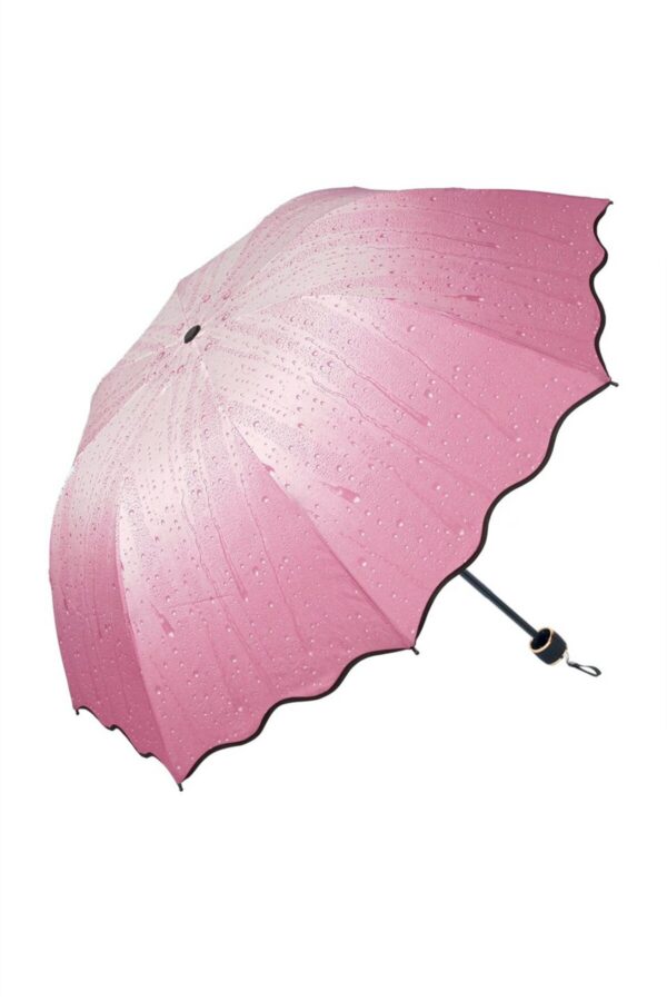 Pembe Yağmur Damlası Kadın Şemsiye M21mar401r002