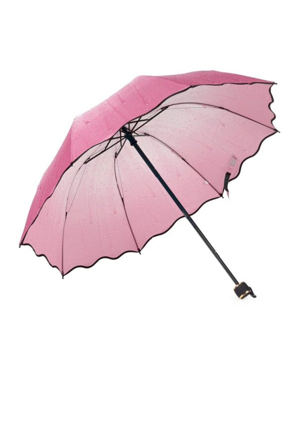 Pembe Yağmur Damlası Kadın Şemsiye M21mar401r002