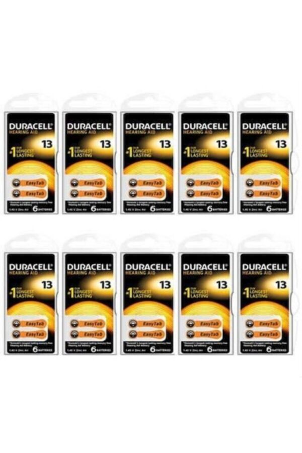 Activair 13 Numara Işitme Cihaz Pili 6x10 (60 Adet)