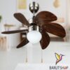 Kaşkar-taflan L36009/4 Saten Nikel Tavan Vantilatörü