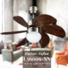 Kaşkar-taflan L36009/4 Saten Nikel Tavan Vantilatörü