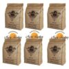Odun Ateşinde Kavrulmuş Türk Kahvesi 6x250 gr (1500 gr) - Nuri Toplar