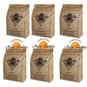 Odun Ateşinde Kavrulmuş Türk Kahvesi 6x250 gr (1500 gr) - Nuri Toplar