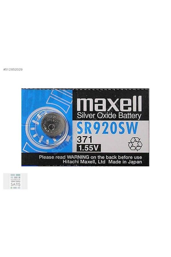 Sr371 Sr920sw 1.55 Volt Saat Pili =adet Olarak Satılır
