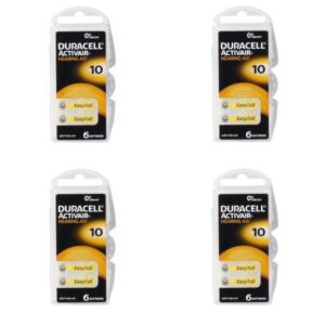 Actıvaır 10 Numara 24 Li Kulaklık Pili (4 Paket 24 Adet)