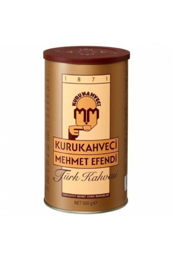 Kurukahveci Mehmet Efendi Türk Kahvesi 500 gr - Teneke Kutu