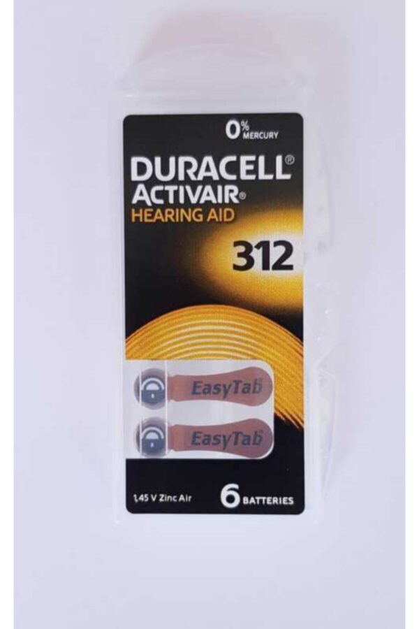 Actıvaır Işitme Cihazı Pili 312 No