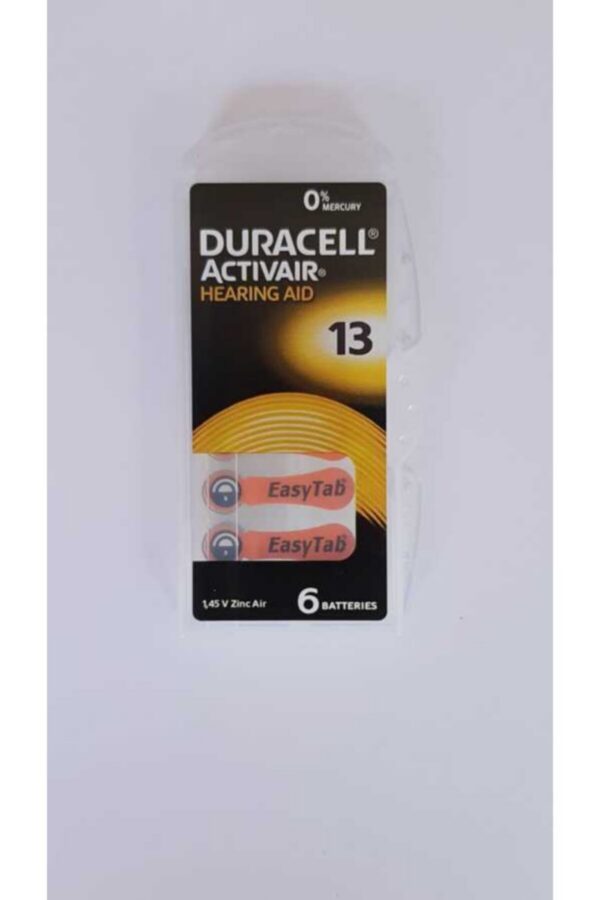 Actıvaır Kulaklık Işitme Cihazı Pili 13 No 12313213123-0101