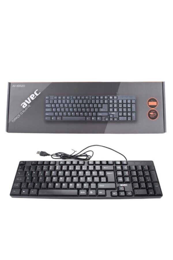 Av-kb520 Türkçe Q Klavye - Elk-03091