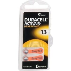 Duracel Activeair 13 Numara Işitme Cihazı Pili 1 Paket 6'lı