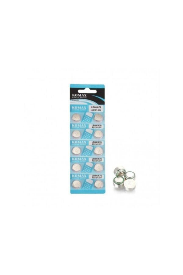 Ag13 Lr44 A76 - 10 Lu Blister 1,55v Alkaline Düğme Pil