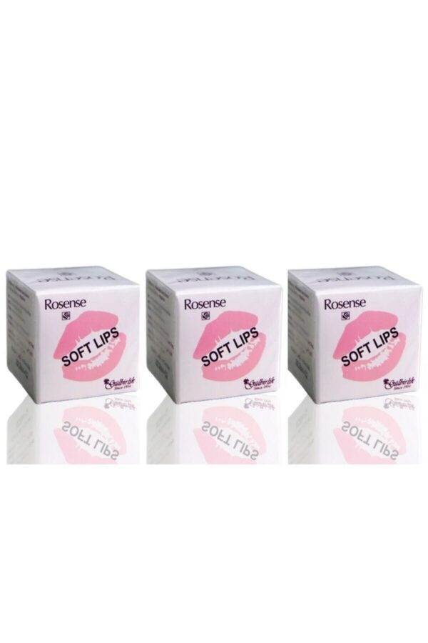 Gülbirlik Soft Lips Gül Özlü Dudak Vazelini 5 ml - 3'lü Paket Lip Balm