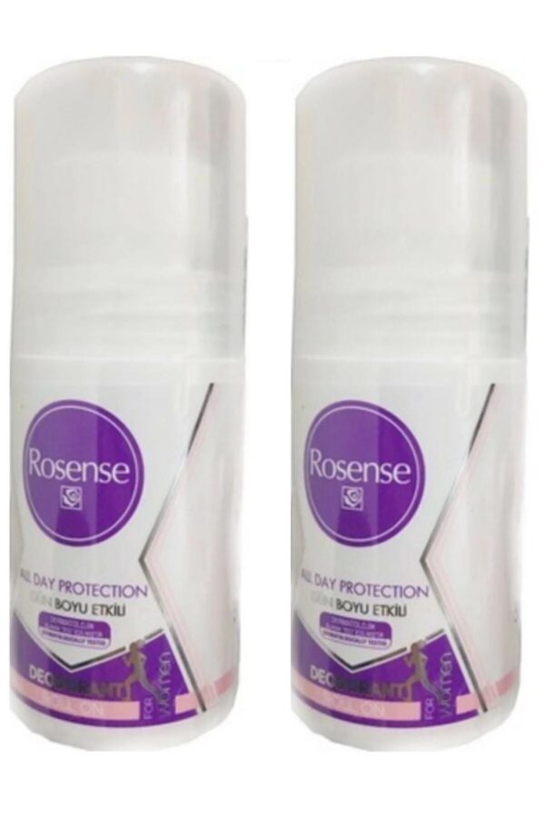 Rosense Gül Özlü Roll-on Deodorant 50 ml - 2'li Paket Bay/Bayan