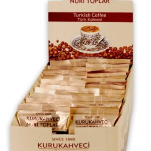 Odun Ateşinde Kavrulmuş Türk Kahvesi 100 gr x 24 Adet Stand Kutu - Nuri Toplar