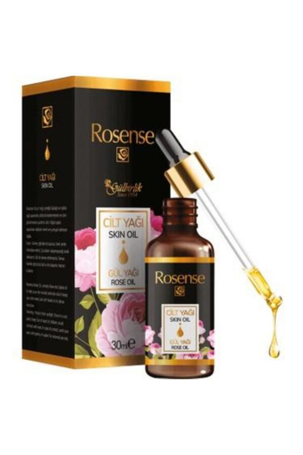 Gül Cilt Bakım Yağı 30 ml — Doğal Nemlendirici