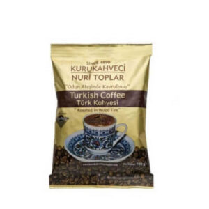 Odun Ateşinde Kavrulmuş Türk Kahvesi 100 gr - Nuri Toplar