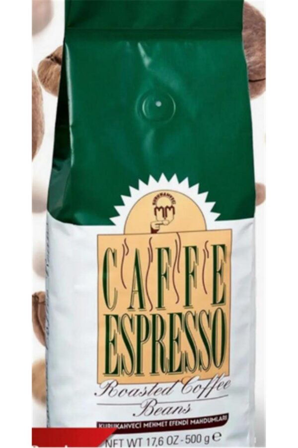 Kurukahveci Mehmet Efendi Caffe Espresso Çekirdek Kahve 500 gr