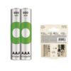 Gp Recyko 650 Mah R03 Aaa Şarjli 2li Ince Kalem Pil Gp65aaahcer21-2tlb2 (gprhch63e041