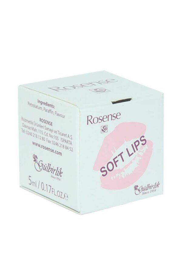 Gülbirlik Soft Lips Gül Özlü Dudak Bakım Vazelini 5 ml - Nemlendirici Lip Balm