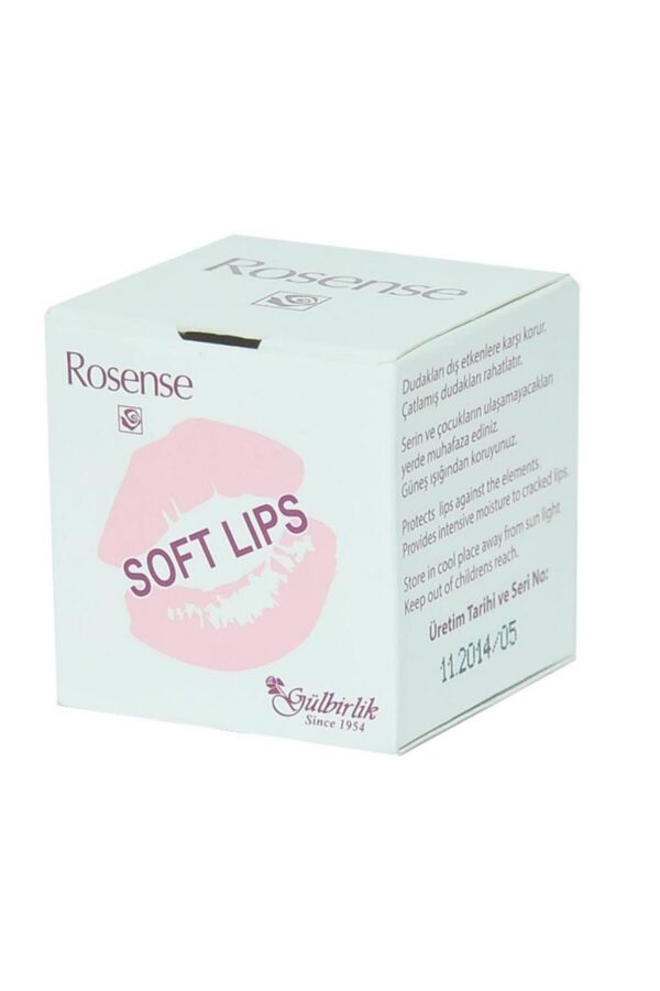 Gülbirlik Soft Lips Gül Özlü Dudak Bakım Vazelini 5 ml - Nemlendirici Lip Balm