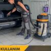 DWP 772 Sanayi Tipi İki Motorlu Süpürge Makinası