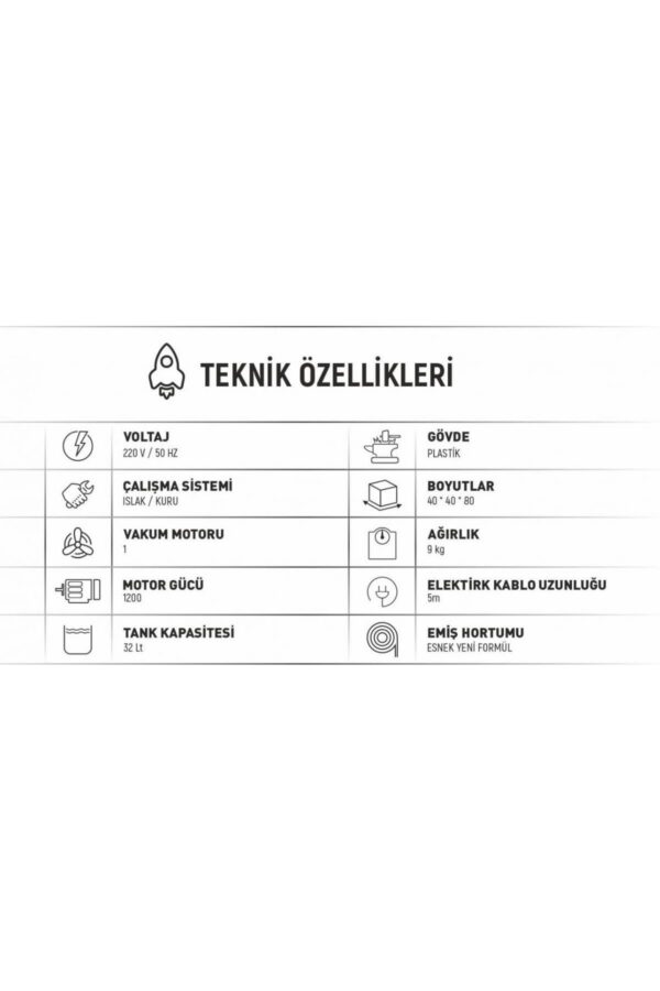 DWP 321 Sanayi Tipi Tek Motorlu Islak Kuru Süpürge Makinası