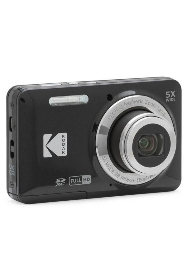 Kodak Pixpro FZ55 Dijital Fotoğraf Makinesi Siyah - 16MP 5x Optik Zoom
