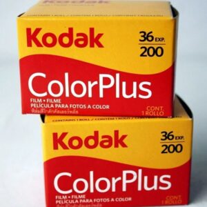 2 Adet Color Plus 200 Asa Analog Fotoğraf Makinesi Film,135/36 -son Kullanım:06/2026