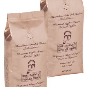 Kurukahveci Mehmet Efendi Çekirdek Türk Kahvesi 2x500 gr (1 kg) - Kavrulmuş