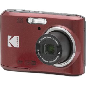 Kodak Pixpro FZ45 Dijital Fotoğraf Makinesi Kırmızı - 16MP 4x Optik Zoom
