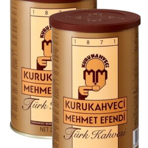 Kurukahveci Mehmet Efendi Türk Kahvesi 2x250 gr - Teneke Kutu