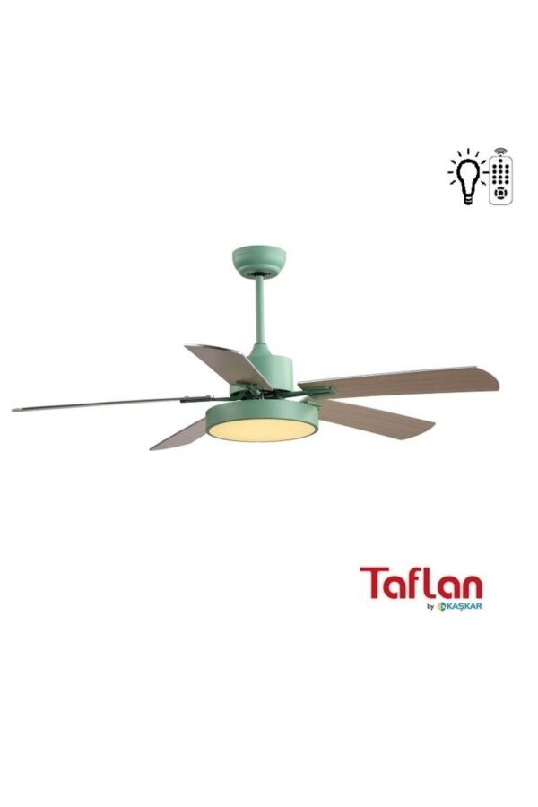 Kaşkar-taflan F52302 Uzaktan Kumandalı Lambalı Tavan Vantilatörü