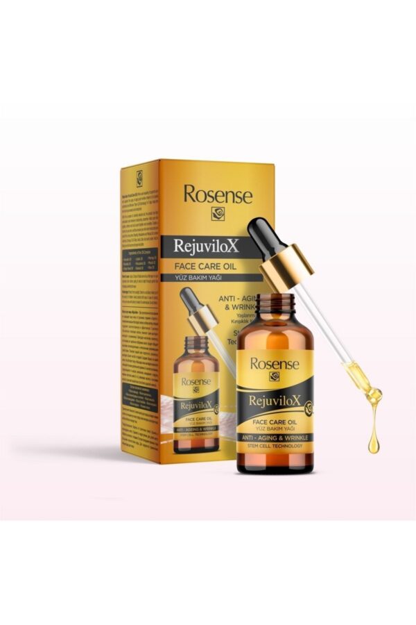Rosense Rejuvilox Yüz Bakım Yağı 30 ml - Yaşlanma Karşıtı Bakım