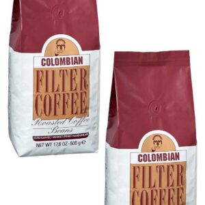 Kurukahveci Mehmet Efendi Colombian Çekirdek Kahve 2x500 gr (1 kg)