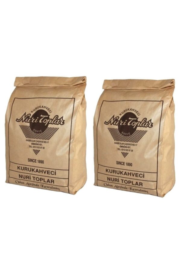 Odun Ateşinde Kavrulmuş Türk Kahvesi 2x250 gr (500 gr) - Nuri Toplar