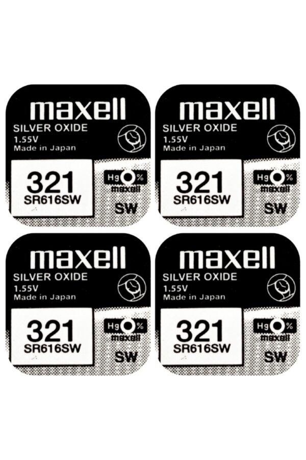 321 Sr616sw 1.55v Saat Pili 4 Adet