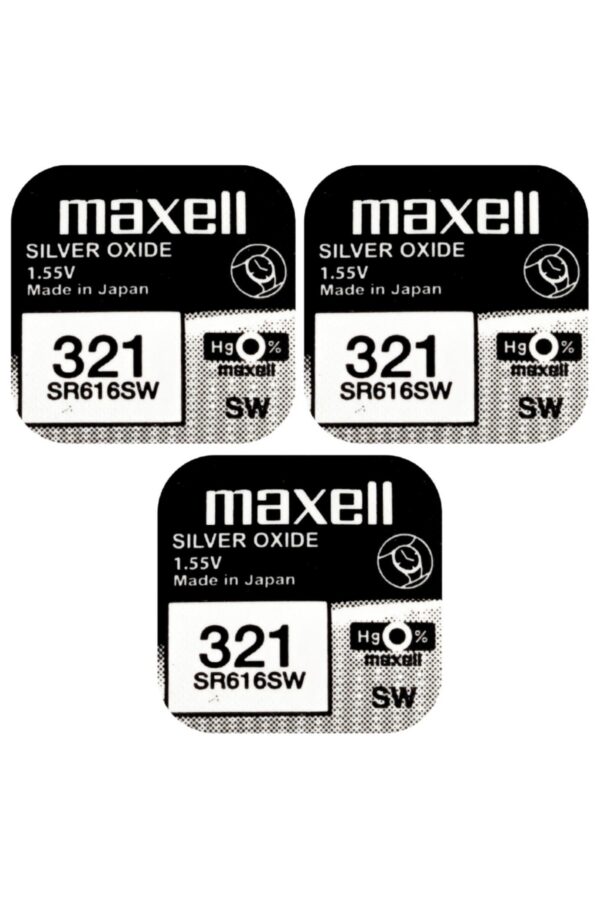 321 Sr616sw 1.55v Saat Pili 3 Adet