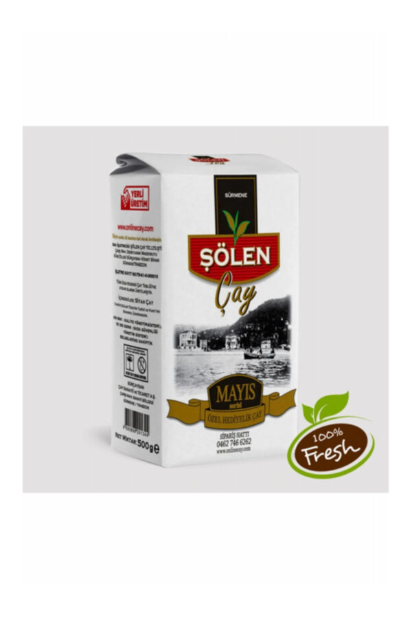 Şölen Mayıs Çayı 24x500 gr (12 kg) - Dökme Siyah Çay Toptan Koli
