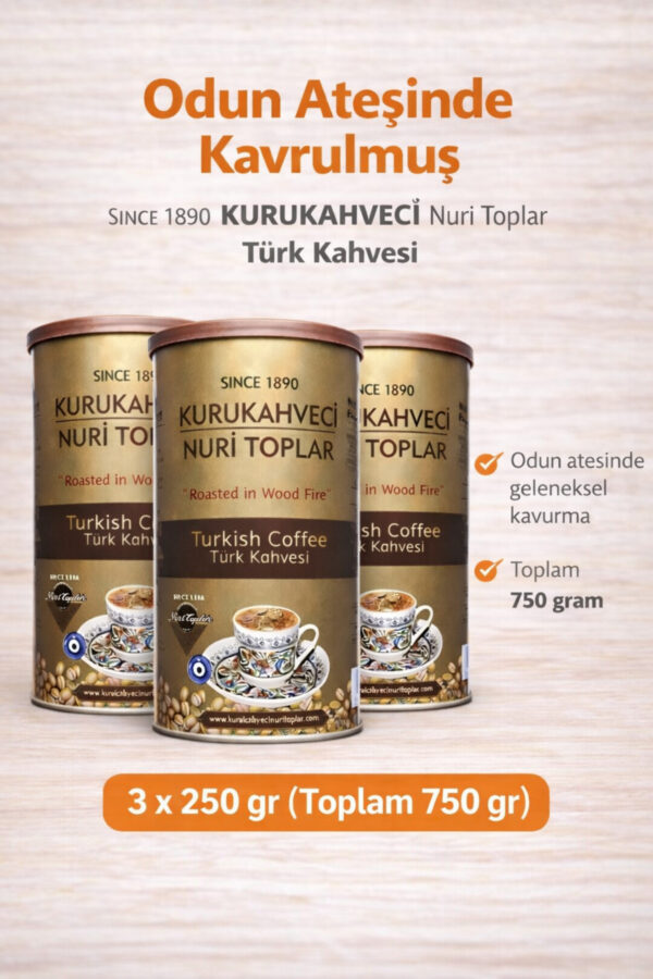 1_org_zoom-861.jpg Odun Ateşinde Kavrulmuş Türk Kahvesi 750 gr - Nuri Toplar