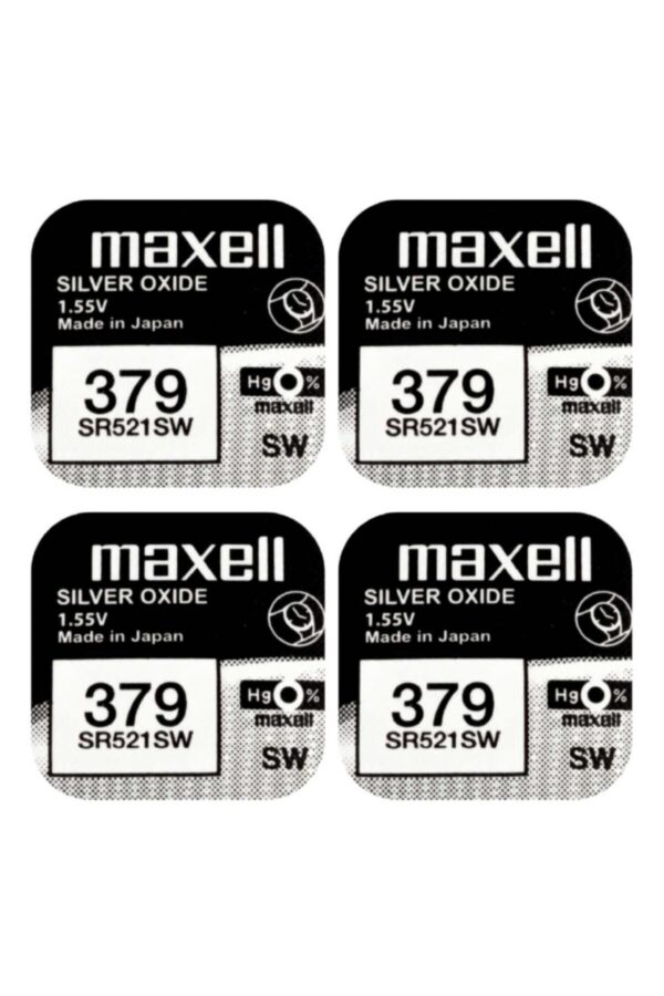 379 Sr521sw 1.55v Saat Pili 4 Adet