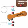 312 Numara Kulaklık Pili Işitme Cihazı Pili 10lu Paket 60 Tane 312 Numara Pil